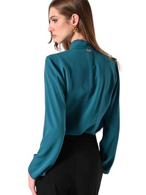 Rinascimento Rinascimento Πουκάμισο camicia donna Πράσινο Regular Fit
