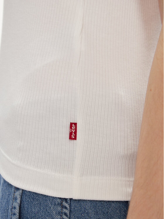 Levi's® Levi's® Top Dreamy A7326-0001 Bijela Slim Fit