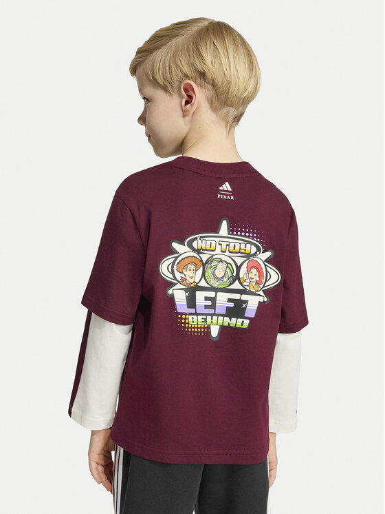 adidas adidas Bluse Pixar Toy Story KG6133 Dunkelrot Regular Fit