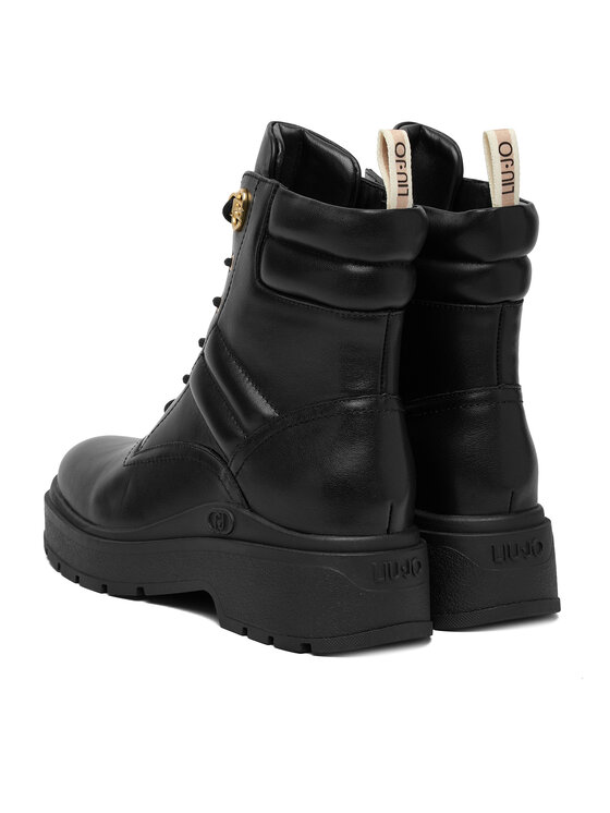 Liu Jo Liu Jo Schnürschuhe Andera 02 SF5095 P0102 Schwarz