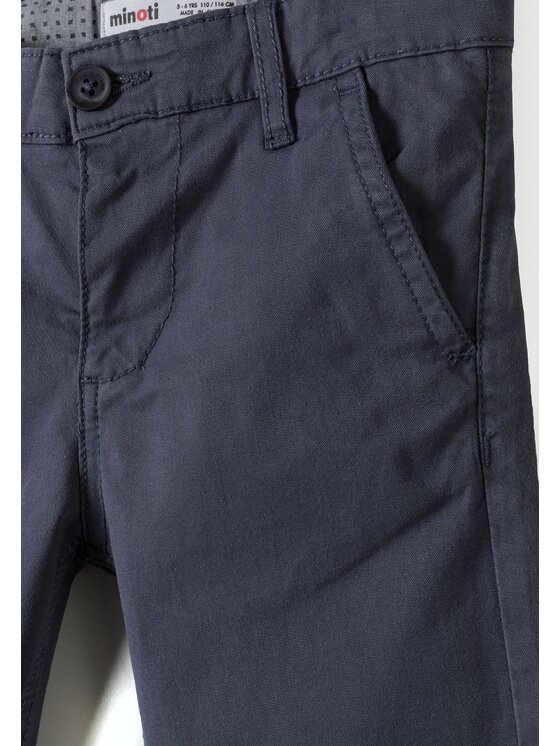 minoti minoti Spodnie materiałowe 27pant40 Niebieski Regular Fit