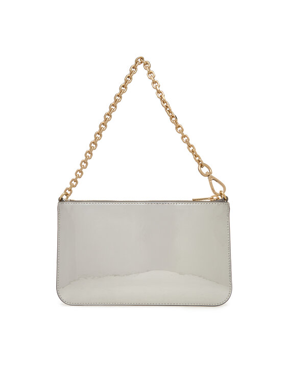 Tommy Hilfiger Tommy Hilfiger Soma Th Icon Chain Shoulder Pouch Met AW0AW18219 Sudraba