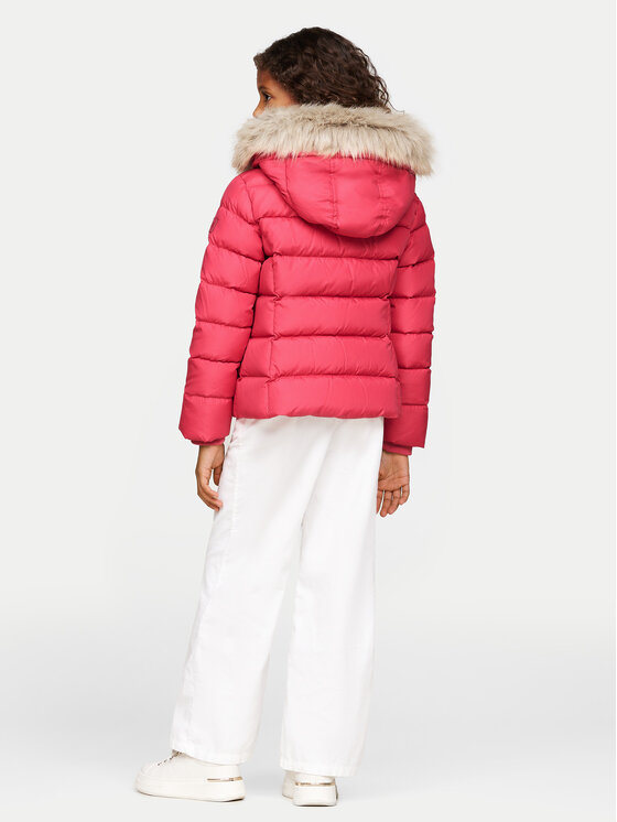 Tommy Hilfiger Tommy Hilfiger Daunenjacke Essential KG0KG07399 D Rosa Regular Fit