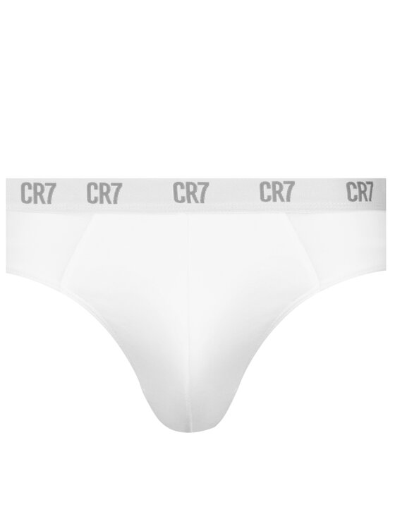 Cristiano Ronaldo CR7 Cristiano Ronaldo CR7 Set di 3 slip Main Basic Brief 3Pack 8100-66-100 Bianco