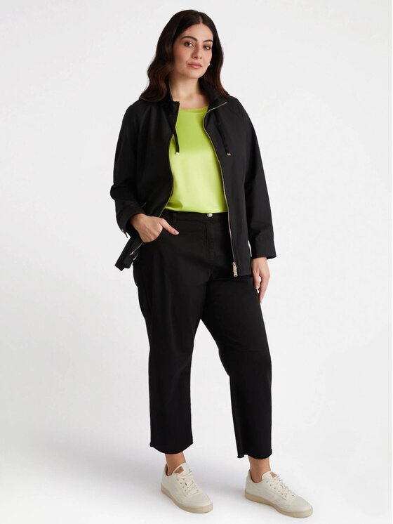 Fiorella Rubino Fiorella Rubino Pantaloni di tessuto P562T004745N033 Nero Regular Fit