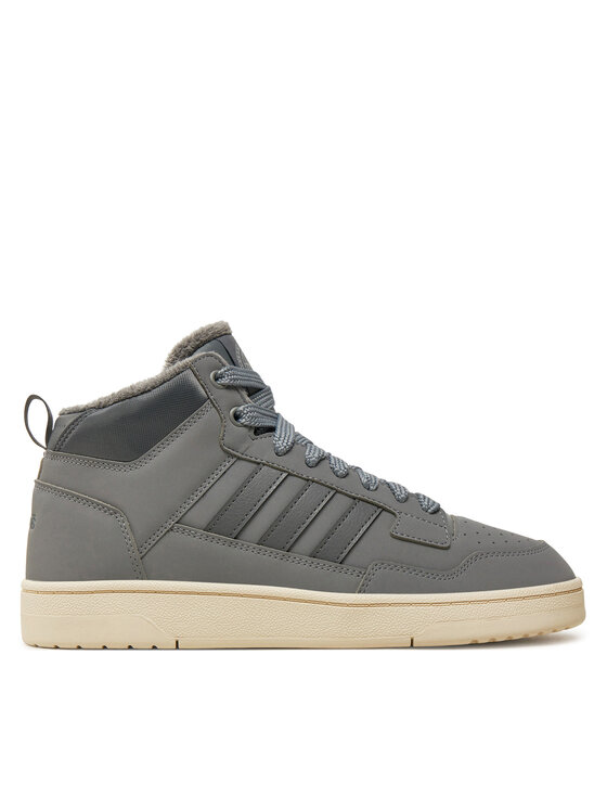 adidas Sneakersy Rapid Court Mid Winterized JR0169 Sivá
