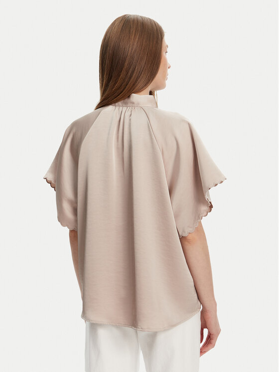 Bruuns Bazaar Bruuns Bazaar Majica Beckia Wendi BBW4439 Bež Regular Fit