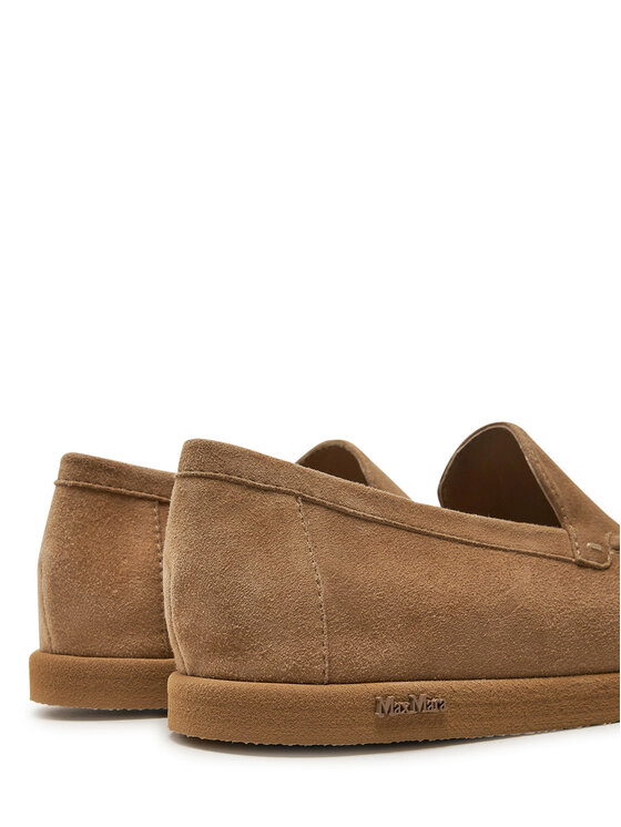 Max Mara Max Mara Mokasyny Softloafers 2424526311600 Beżowy