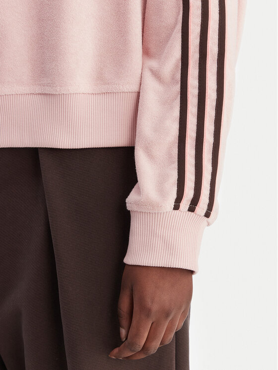 adidas adidas Džemperis ar kapuci Terry Towel KD1400 Rozā Oversize