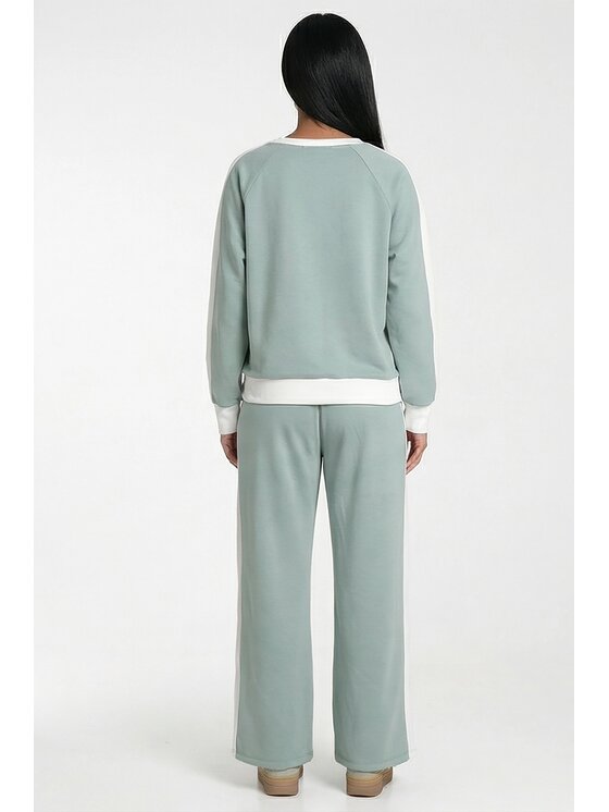 FIGL FIGL Tepláková souprava M1314 Zelená Straight Fit