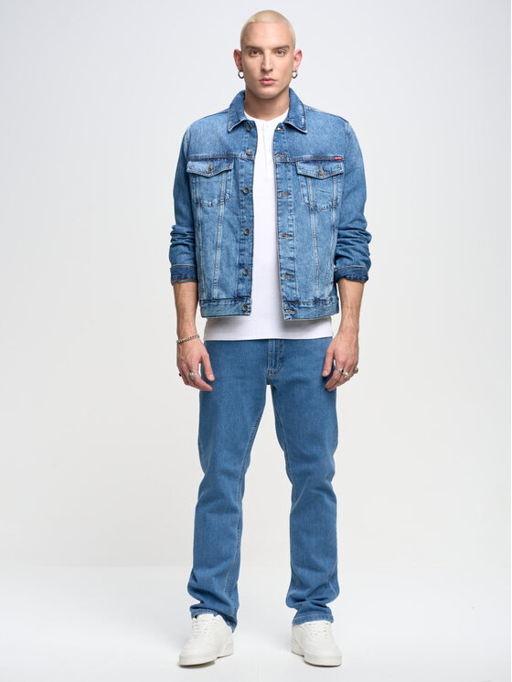 BIG STAR BIG STAR T-Shirt basicag_101 Biały Basic Fit