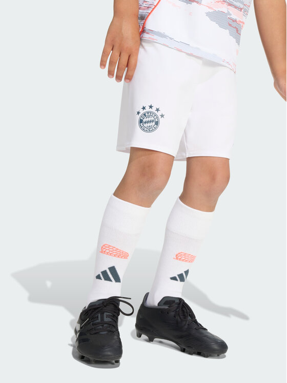 adidas adidas Komplet sportowy FC Bayern 25/26 Away Mini Kit Kids Biały Regular Fit