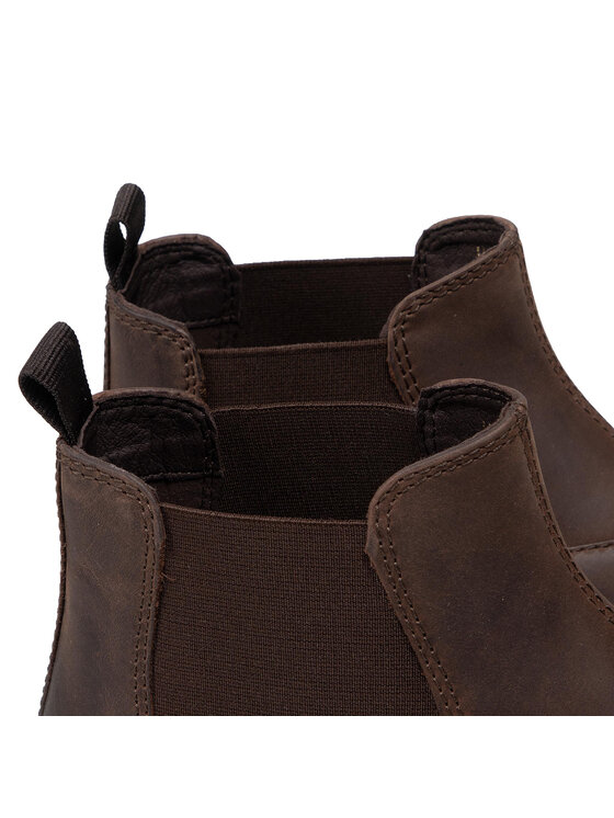 Geox Geox Kotníková obuv s elastickým prvkem U Andalo A U16DDA-00045 C6009 Hnědá