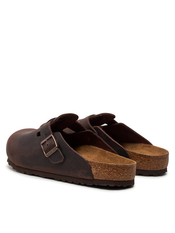Birkenstock Birkenstock Nazouváky Boston 159711 Hnědá