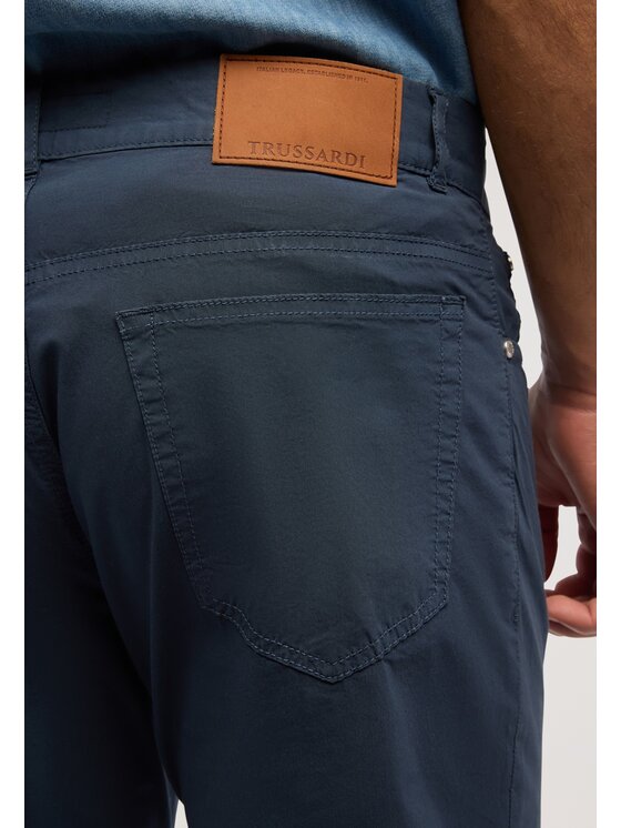 Trussardi Trussardi Pantaloni di tessuto P704H604864N034 Blu Slim Fit