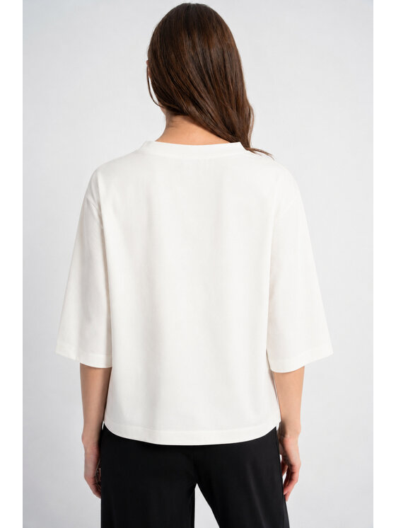 CLICK CLICK Μπλουζάκι 10-6903 Λευκό Comfortable Fit