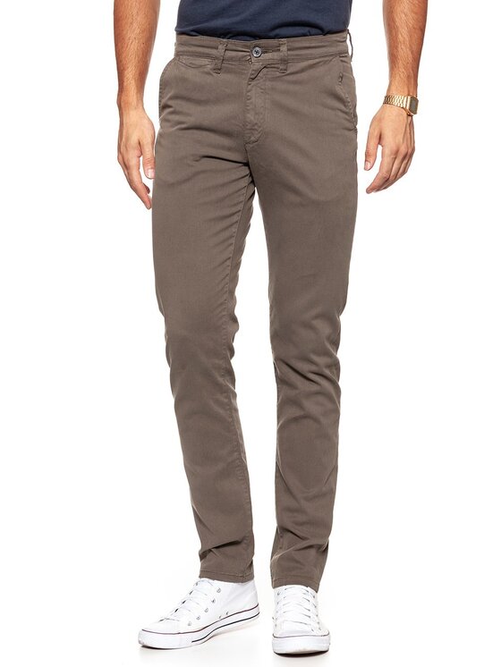 Wrangler Wrangler Pantaloni chino CHINO Marrone Slim Fit