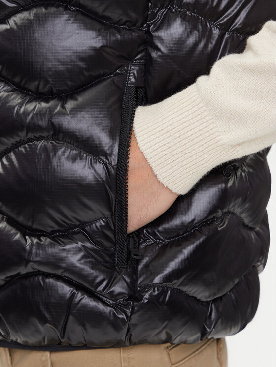 Blauer Blauer Varrukateta jakk 25WBLUX02081 Must Regular Fit
