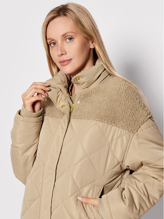 Urban Classics Urban Classics Prijelazna jakna Diamond TB4552 Bež Oversize