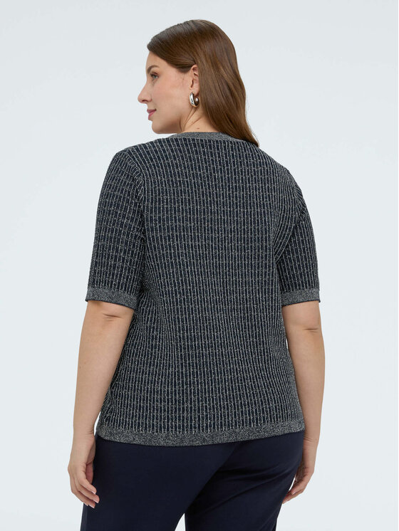 Fiorella Rubino Fiorella Rubino Maglione M109L008383N034 Blu Regular Fit