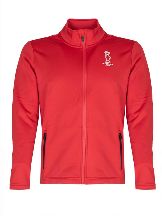 North Sails North Sails Felpa 45 1000 000 | Cowes Full Zip Rosso Regular Fit