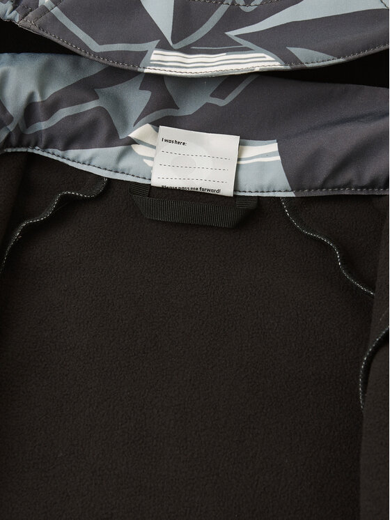 Reima Reima Μπουφάν Softshell Aitoo 5100139B Μαύρο Regular Fit