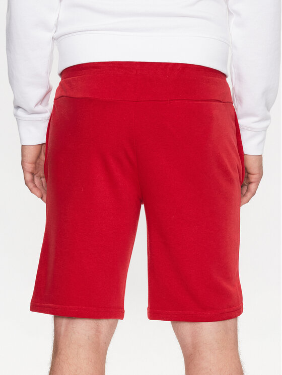 4F 4F Športové kraťasy 4FSS23TSHOM156 Červená Regular Fit