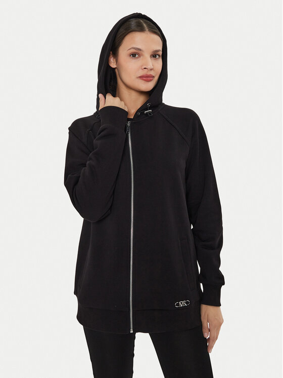 MICHAEL Michael Kors Mikina MT451H34MY Čierna Regular Fit