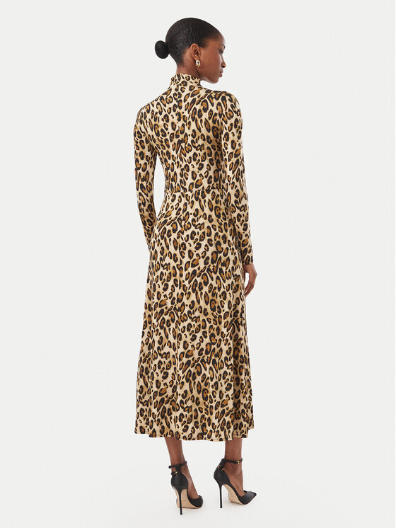 Marella Marella Trikotažinė suknelė Girino 2623626014 Ruda Regular Fit