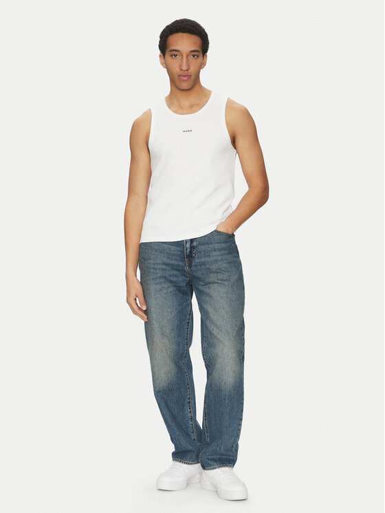 HUGO HUGO Tank top Dapota 50542089 Biały Slim Fit