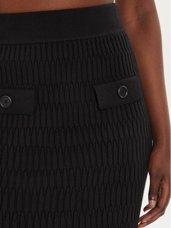 PINKO Pinko Mini krilo Exotic 104362 A27J Črna Regular Fit