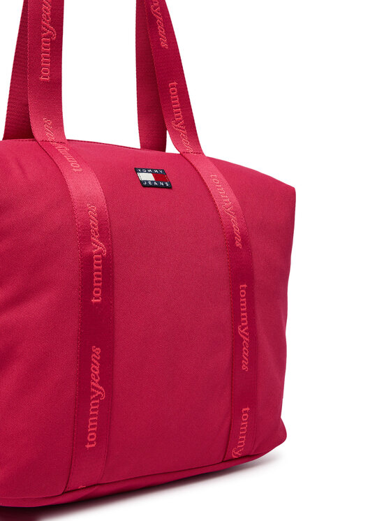 Tommy Jeans Tommy Jeans Rankinė Tjw Ess Daily Tote AW0AW19039 Raudona