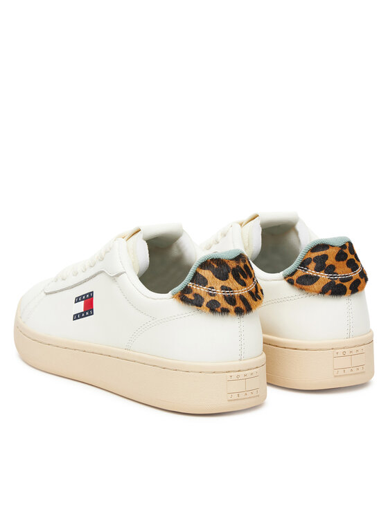 Tommy Jeans Tommy Jeans Laisvalaikio batai Archive '98 Leopard EN0EN02909 Balta