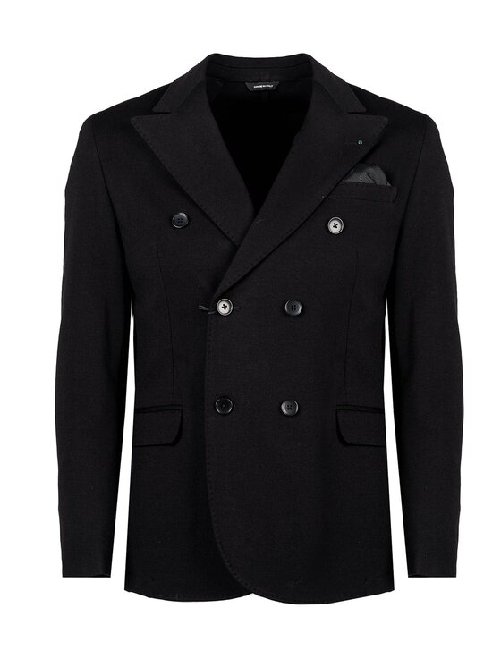 Xagon Xagon Marynarka A2102 1PF GA03 Czarny Slim Fit