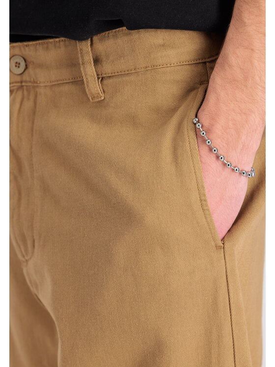 Alpha Industries Alpha Industries Spodnie cargo Alpha Relaxed Chino Pant Beżowy Relaxed Fit
