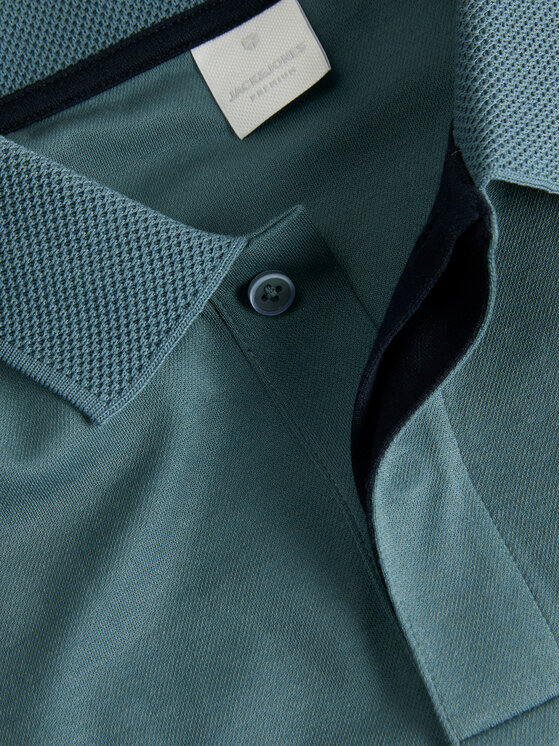 Jack & Jones Jack & Jones Polo Crodney 12259645 Niebieski Regular Fit