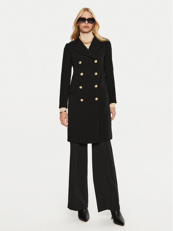 ARTIGLI ARTIGLI Palton ACCP000187 Negru Regular Fit