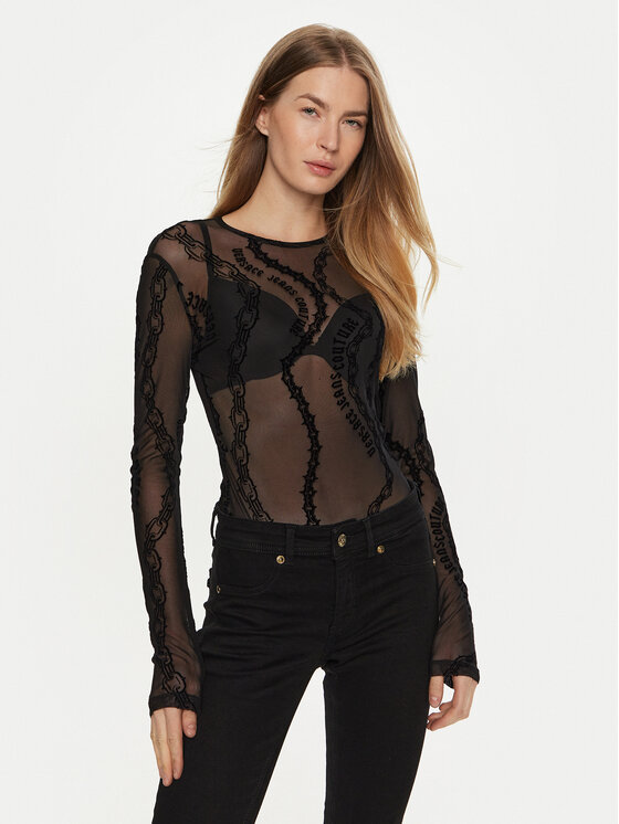 Versace Jeans Couture Versace Jeans Couture Body 77HAM2A1 Schwarz Slim Fit
