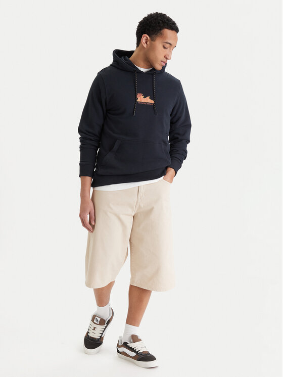 Billabong Billabong Majica dugih rukava Compass EBYSF00182 Crna Regular Fit