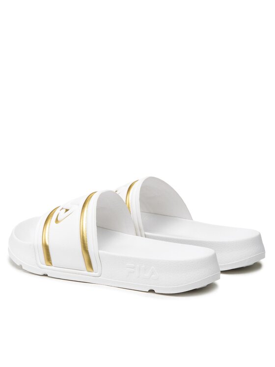 Fila Fila Șlapi Morro Bay Logo Slipper Wmn FFW0102.13069 Alb