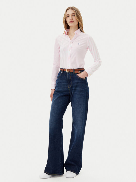 Polo Ralph Lauren Polo Ralph Lauren Košulja 211965102001 Ružičasta Slim Fit