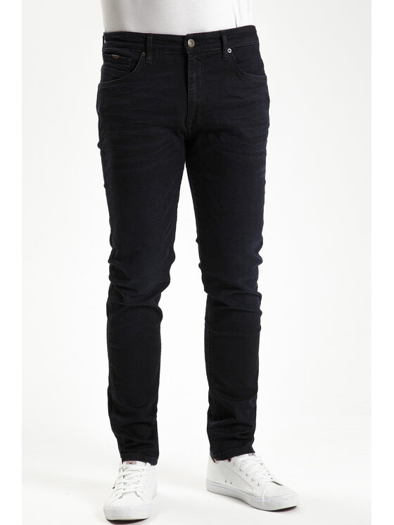 Cross Jeans Cross Jeans Jeansy E 185-188 Granatowy Slim Fit