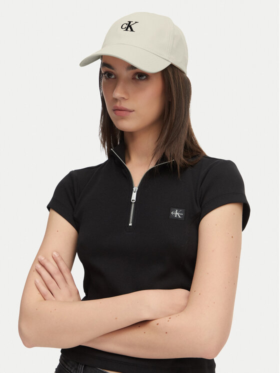 Calvin Klein Jeans Calvin Klein Jeans Baseball sapka Embroidered Monogram Cap LV04K5024G Fehér