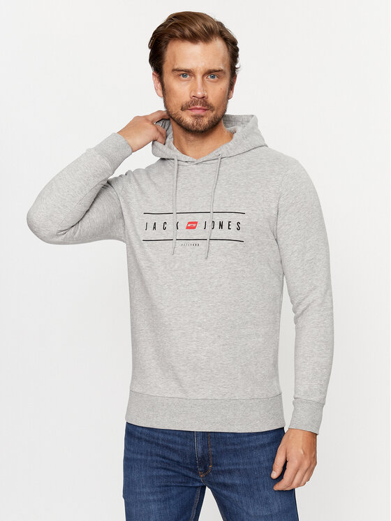 Jack&Jones Jack&Jones Суитшърт 12235460 Сив Regular Fit