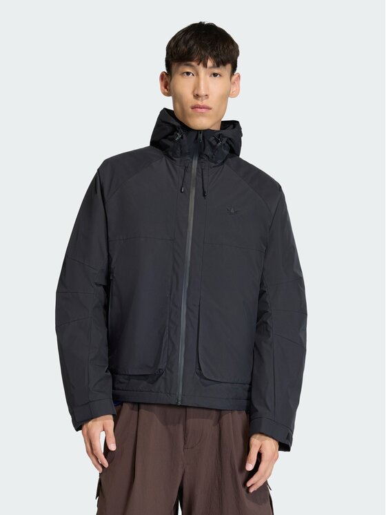 adidas adidas Kurtka przejściowa 159097 Czarny Loose Fit