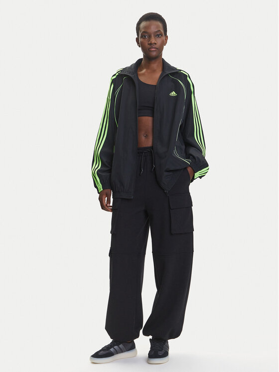 adidas adidas Mikina Teamgeist adicolor JY2585 Černá Oversize