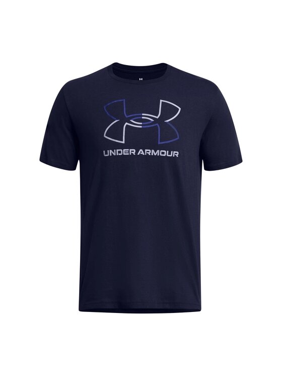 Under Armour Under Armour T-Shirt GL FOUNDATION UPDATE SS Granatowy Basic Fit