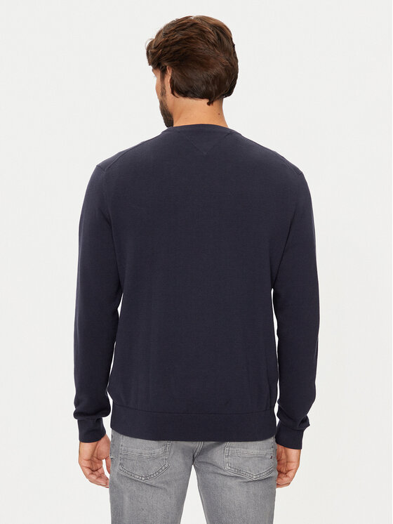 Tommy Hilfiger Tommy Hilfiger Svetr Essential MW0MW14745 Tmavomodrá Regular Fit