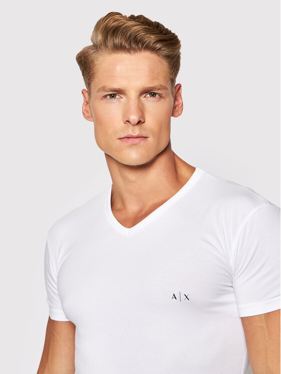 Armani Exchange Armani Exchange Souprava triček 956004 CC282 04710 Bílá Regular Fit