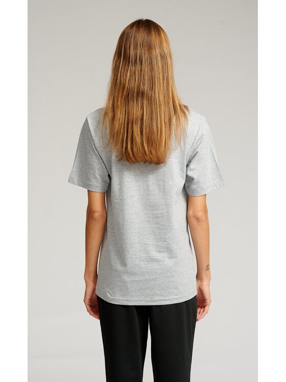 TeeShoppen TeeShoppen T-Shirt 'Oversized Collection' Szary Oversize